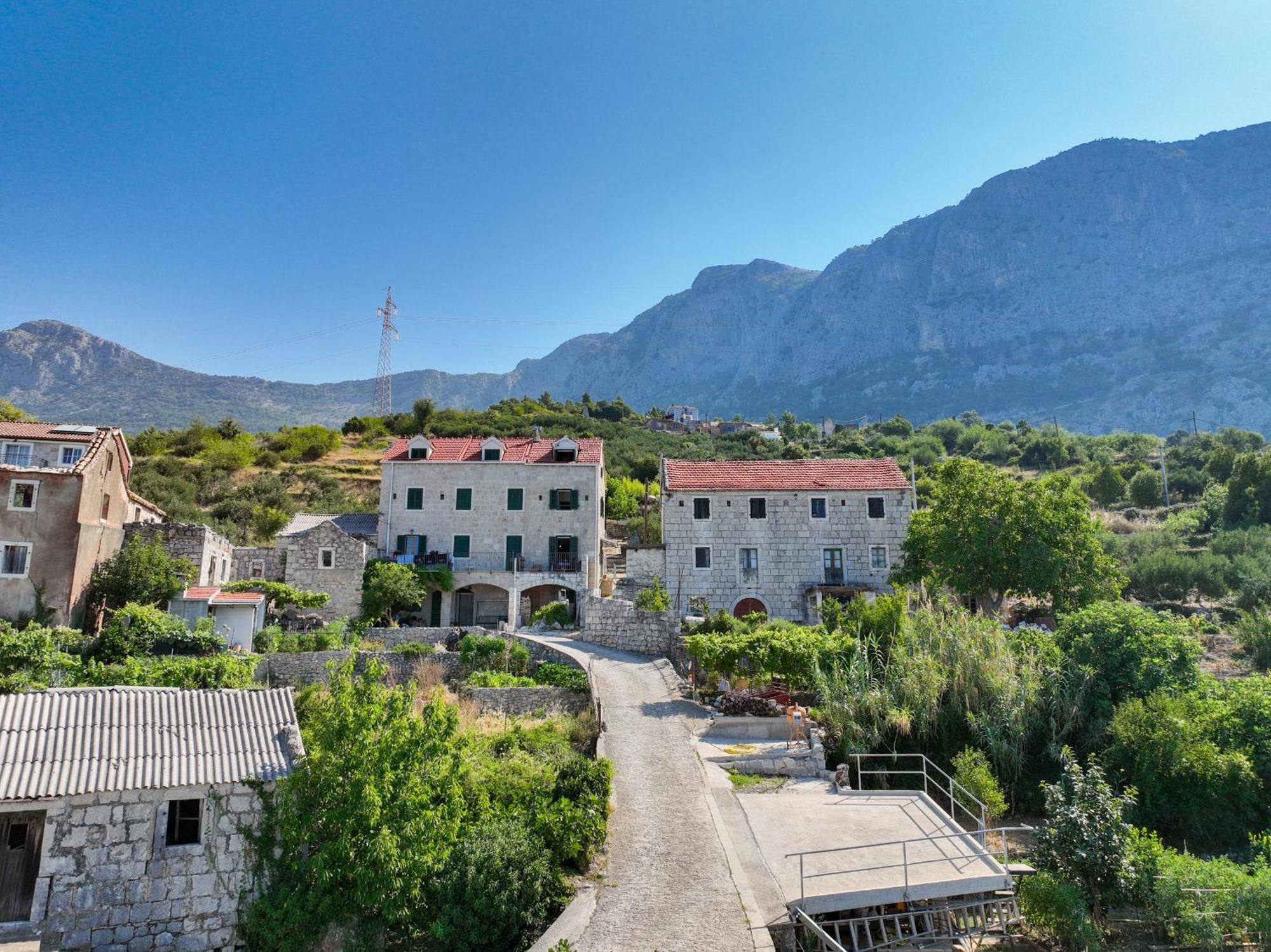 Stone House Kurtic Stara Podgora Villa Luaran gambar