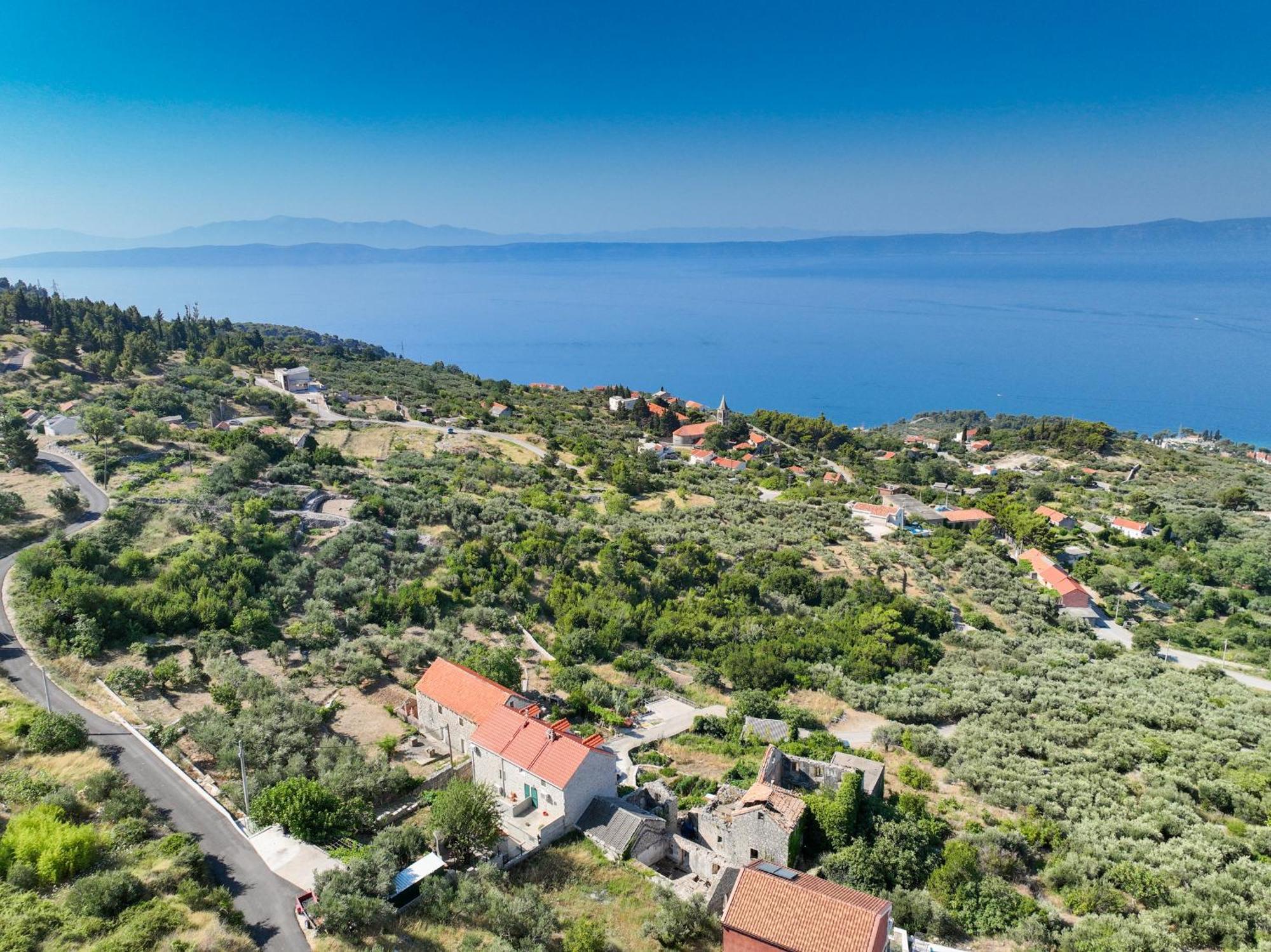 Stone House Kurtic Stara Podgora Villa Luaran gambar